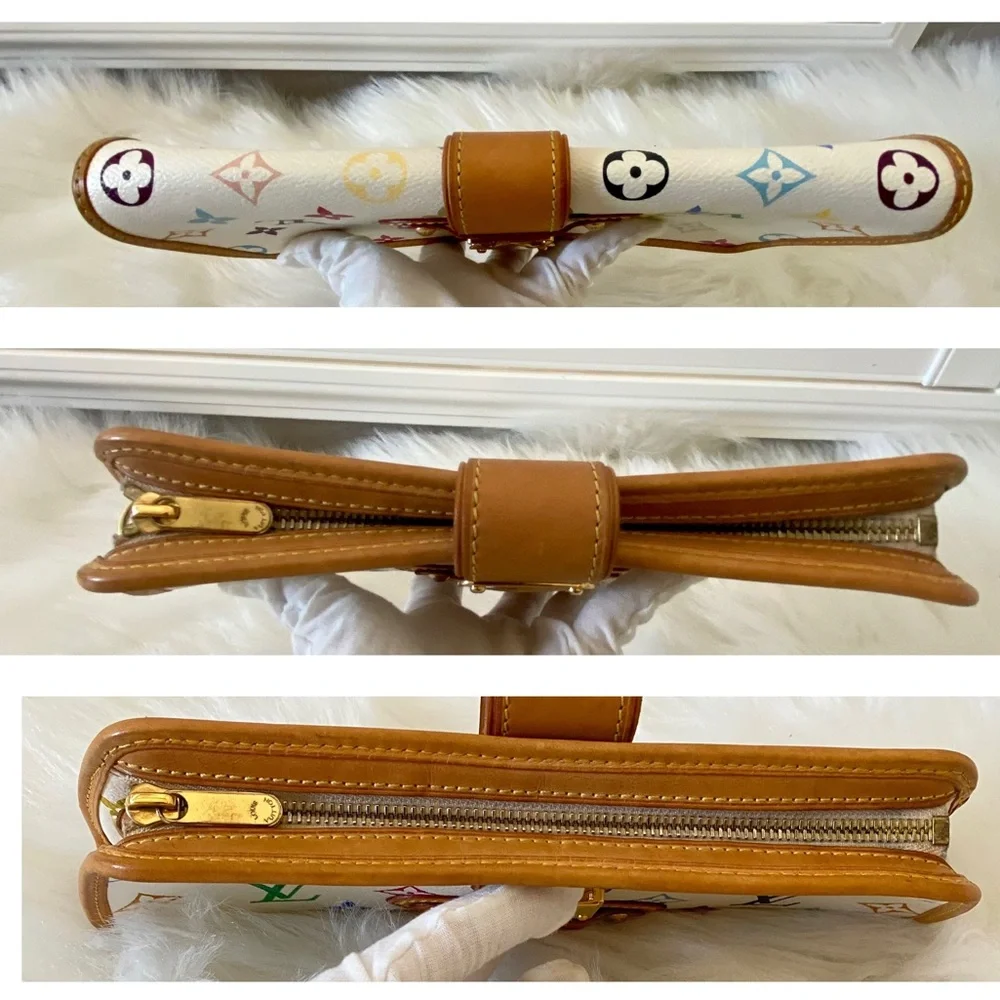 ❤️ SOLD‼️ Louis Vuitton Shirley Monogram White Multicolor - Picture 6 of 17